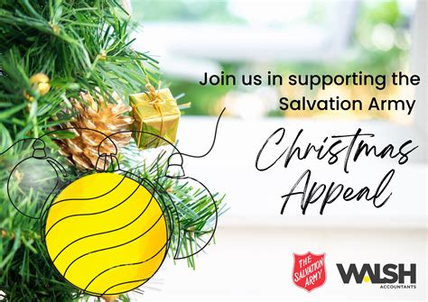 Fundraise for the Christmas Appeal .